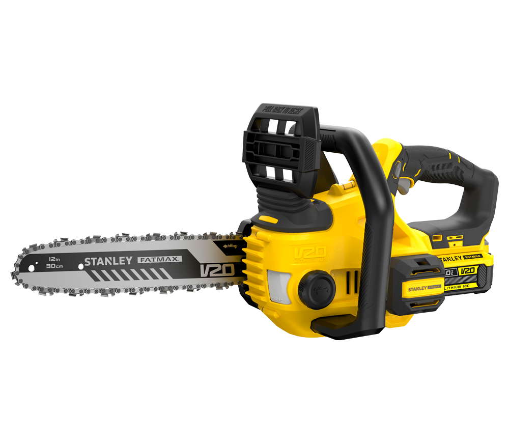Fierăstrău cu lanț și acumulator STANLEY SFMCCS630M1-QW, șină 300 mm, 20 V, 4 Ah