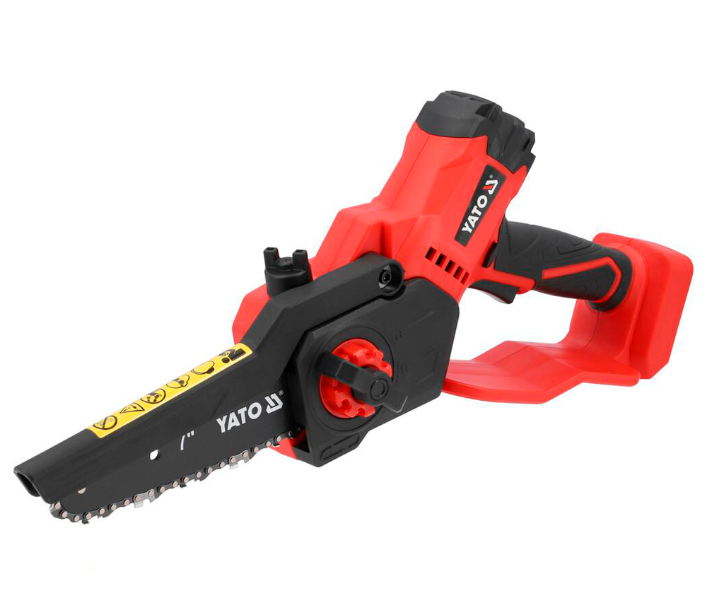 Fierăstrău cu lanț și acumulator YATO YT828134, șină 176 mm, 18 V – fără acumulator