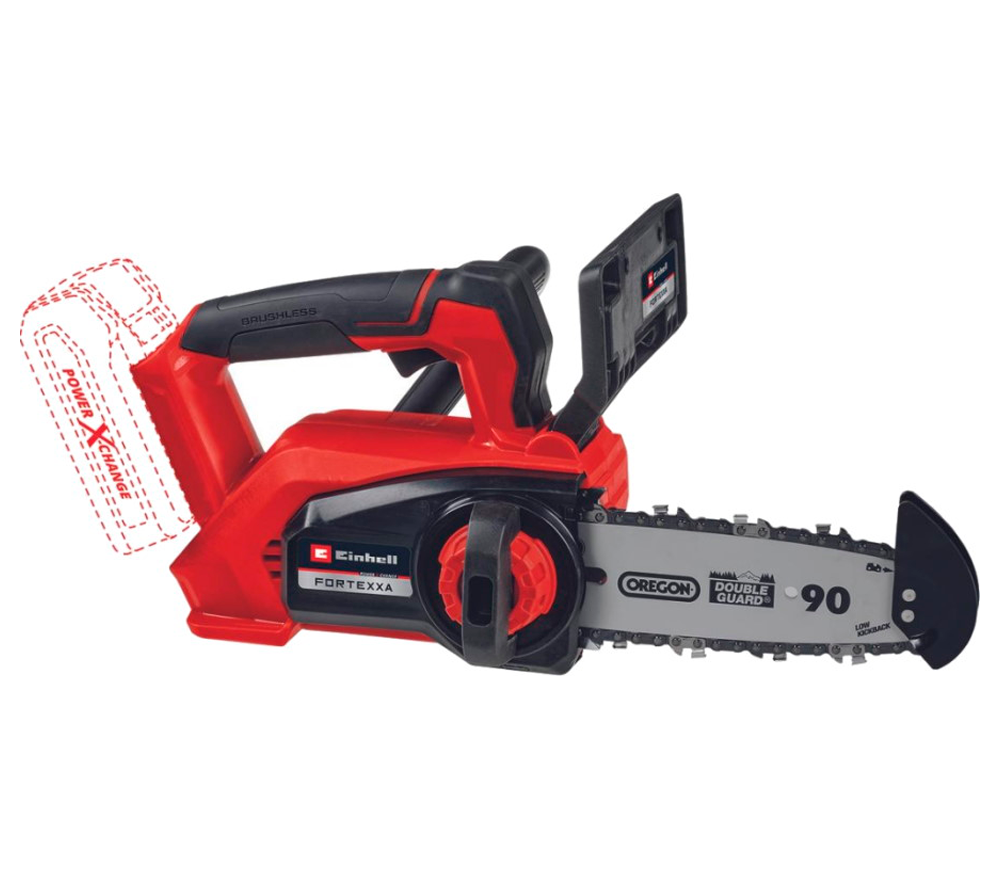 Fierăstrău cu lanț și acumulator EINHELL FORTEXXA 18/20 TH, șină 200 mm, 18 V – fără acumulator