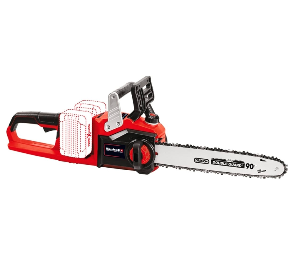 Fierăstrău cu lanț și acumulator EINHELL GE-LC 36/35 Li PXC SOLO, șină 350 mm, 2×18 V – fără acumulator