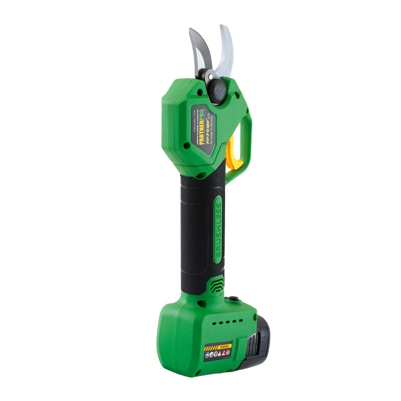 Foarfecă de grădină cu acumulator PARTNERPRO PP-FE16V, 16 V, 2 Ah, Brushless