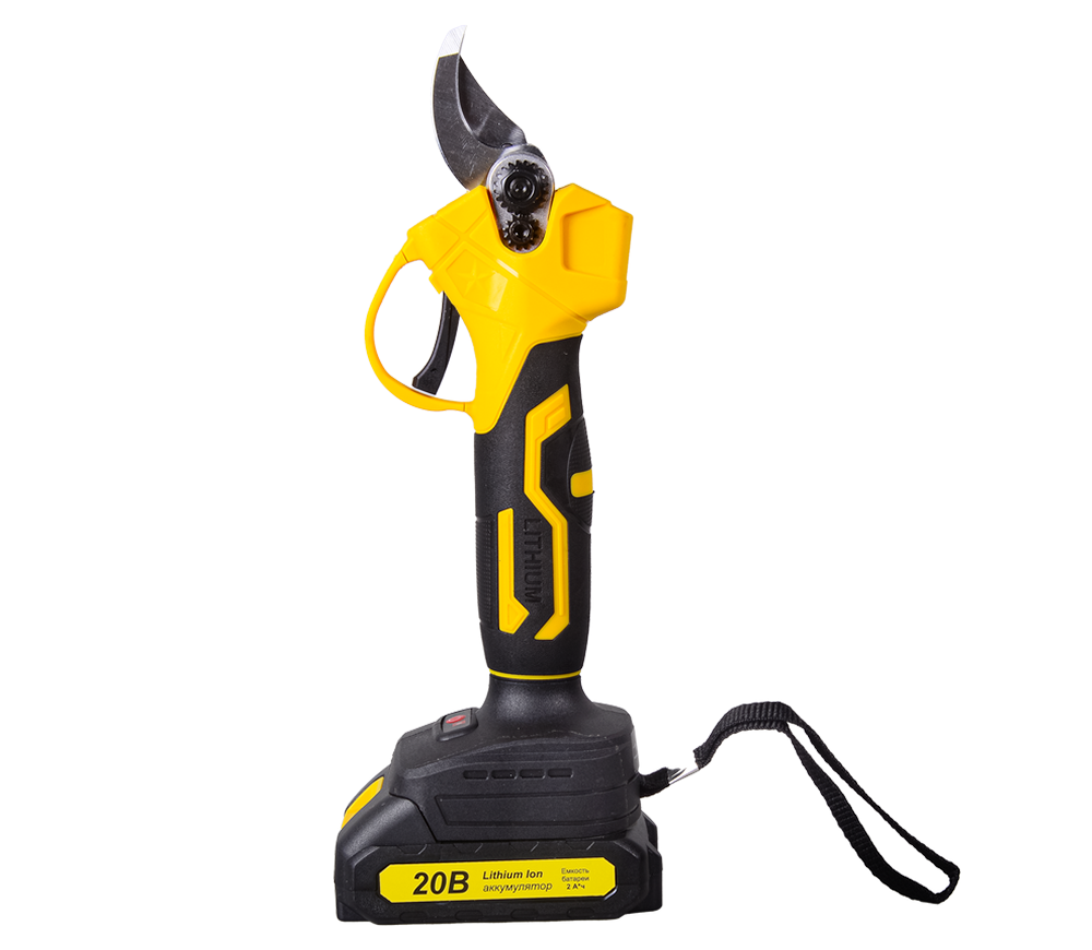 Foarfecă de grădină cu acumulator HUTER 701370, 20 V, 2 Ah, tăiere 30 mm