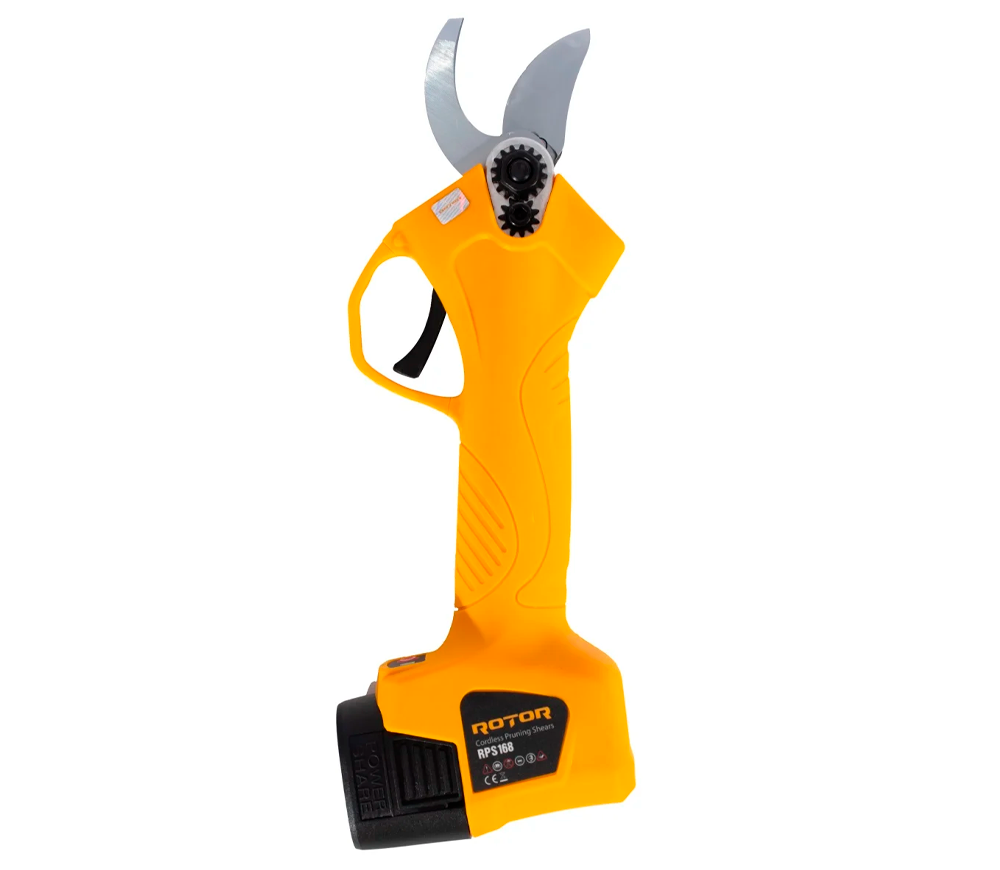 Foarfecă de grădină cu acumulator ROTOR RPS168, 16 V, 1,5 Ah, Brushless