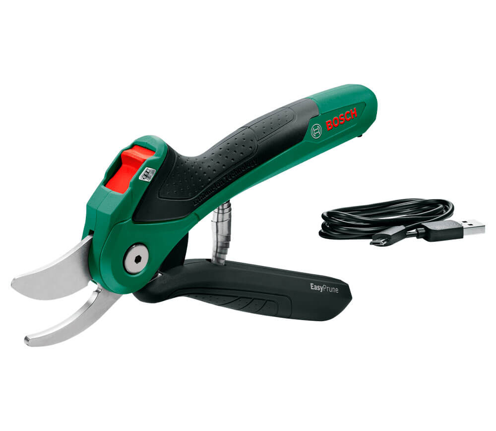 Foarfecă de grădină cu acumulator Bosch EasyPrune 06008B2102, 3,6 V, 1,5 Ah, tăiere 25 mm