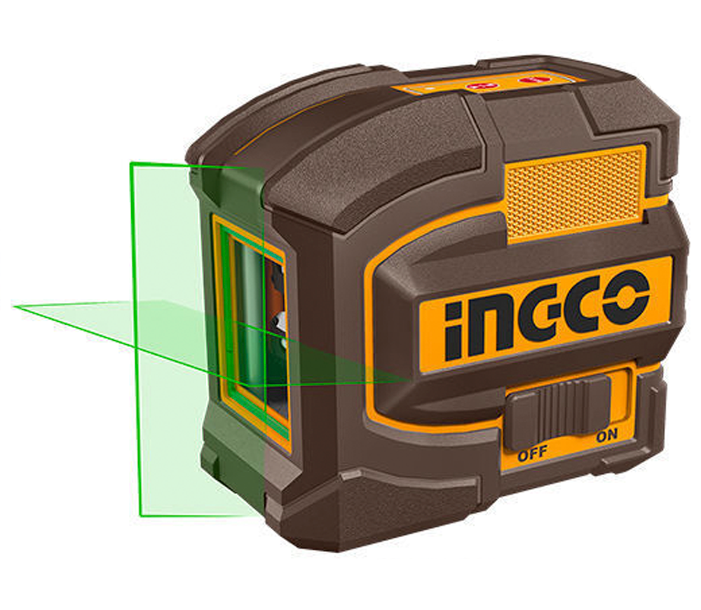 Nivelă laser profesională INGCO HLL680081-1, 2 fascicule, 35 m