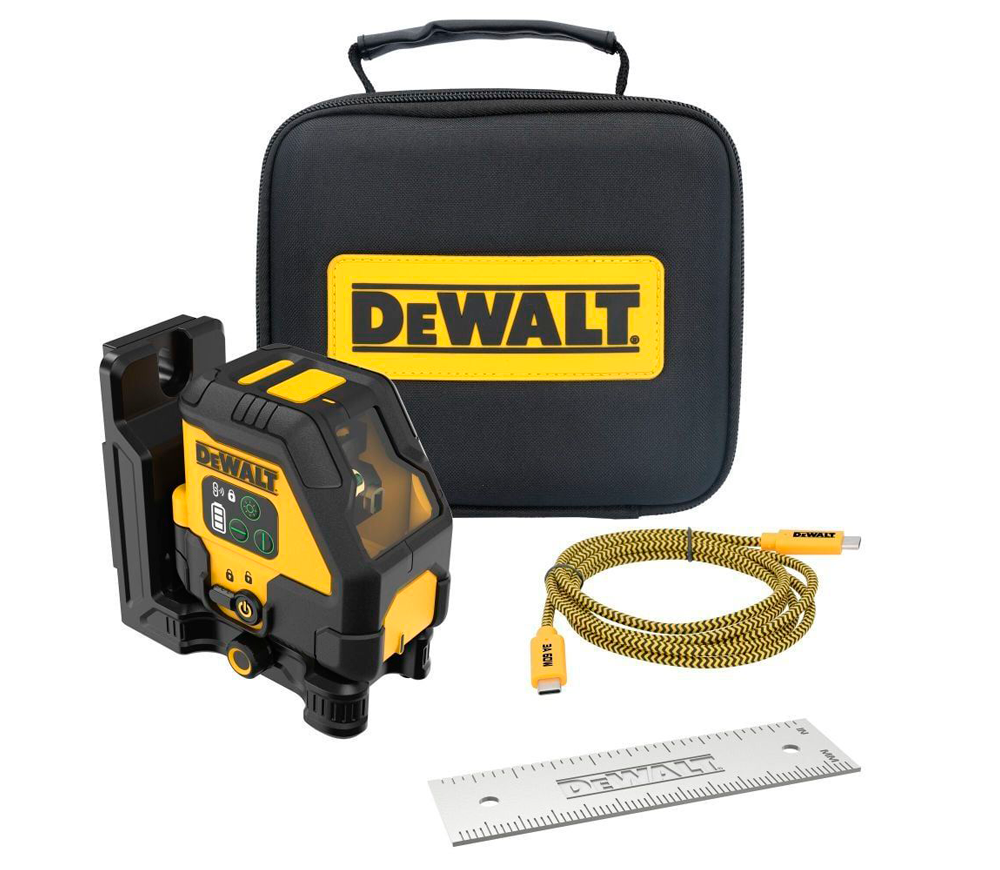 Nivelă laser profesională DEWALT DCLE14201GB-XJ, 2 fascicule, 45 m