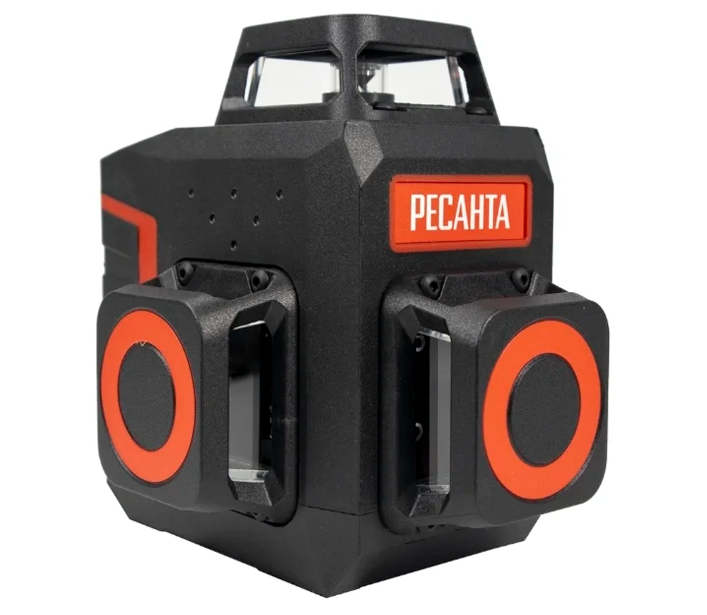 Nivelă laser profesională RESANTA ПЛ-3x360ШС, 3 fascicule, 30 m