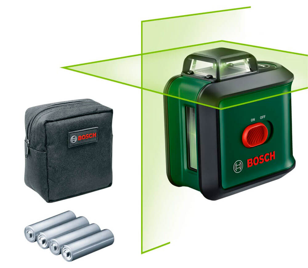 Nivelă laser profesională BOSCH UniversalLevel 360 DIY, 2 fascicule, 24 m
