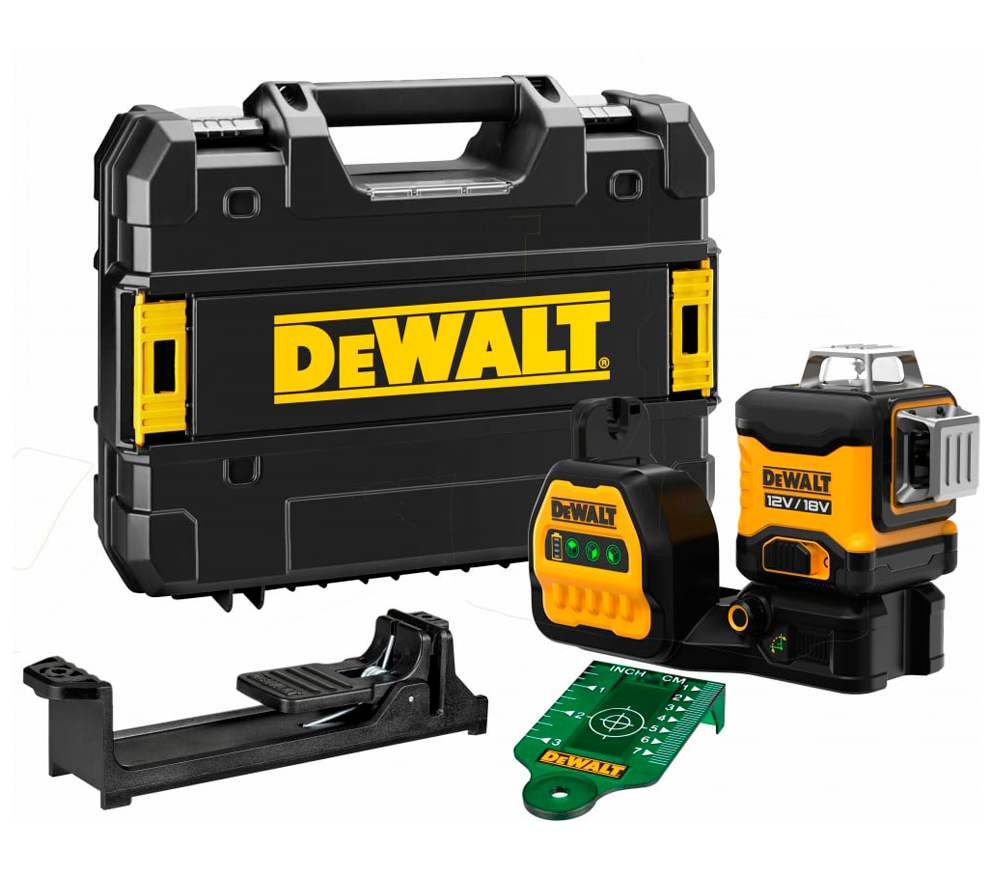Nivelă laser profesională DEWALT DCE089NG18-XJ, 3 fascicule, 35 m