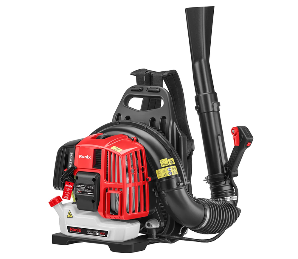 Suflantă de frunze tip rucsac RONIX 4930, 2,8 kW, 63 cm³, 324 km/h