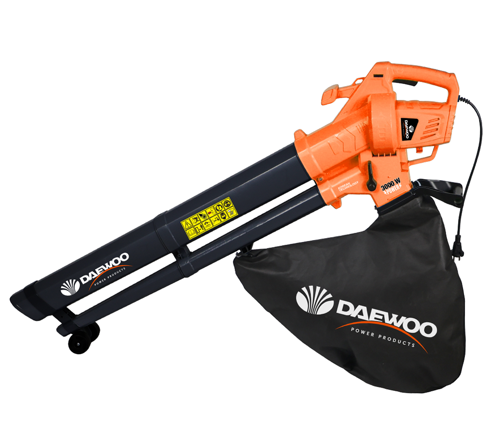 Suflantă-aspirator electrică DAEWOO DAEBV3000, 3000 W, 275 km/h, 40 L