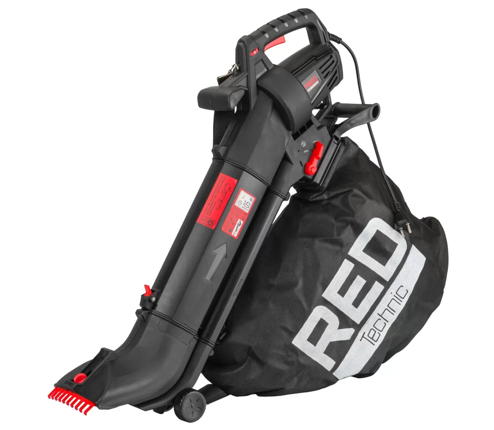 Suflantă-aspirator electrică RED Technic RTODL0044, 3550 W, 320 km/h, 35 L