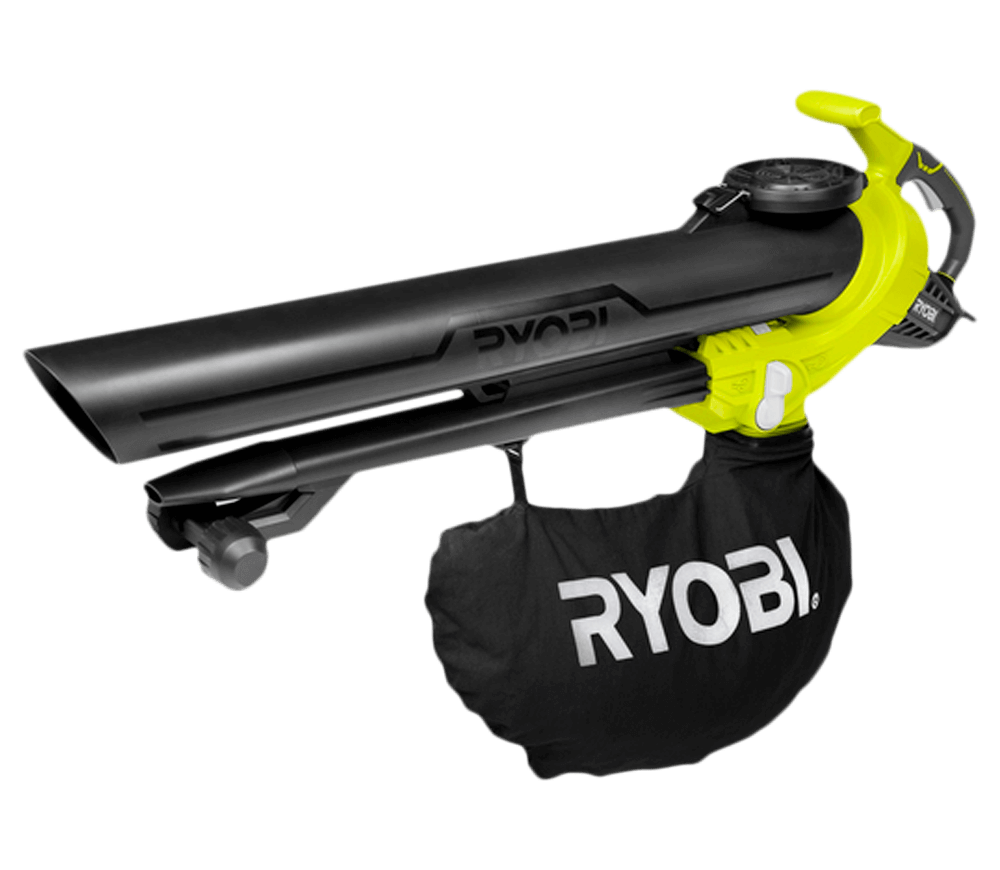 Suflantă-aspirator electrică RYOBI RBV3000CESV, 3000 W, 16 m³/min, 375 km/h