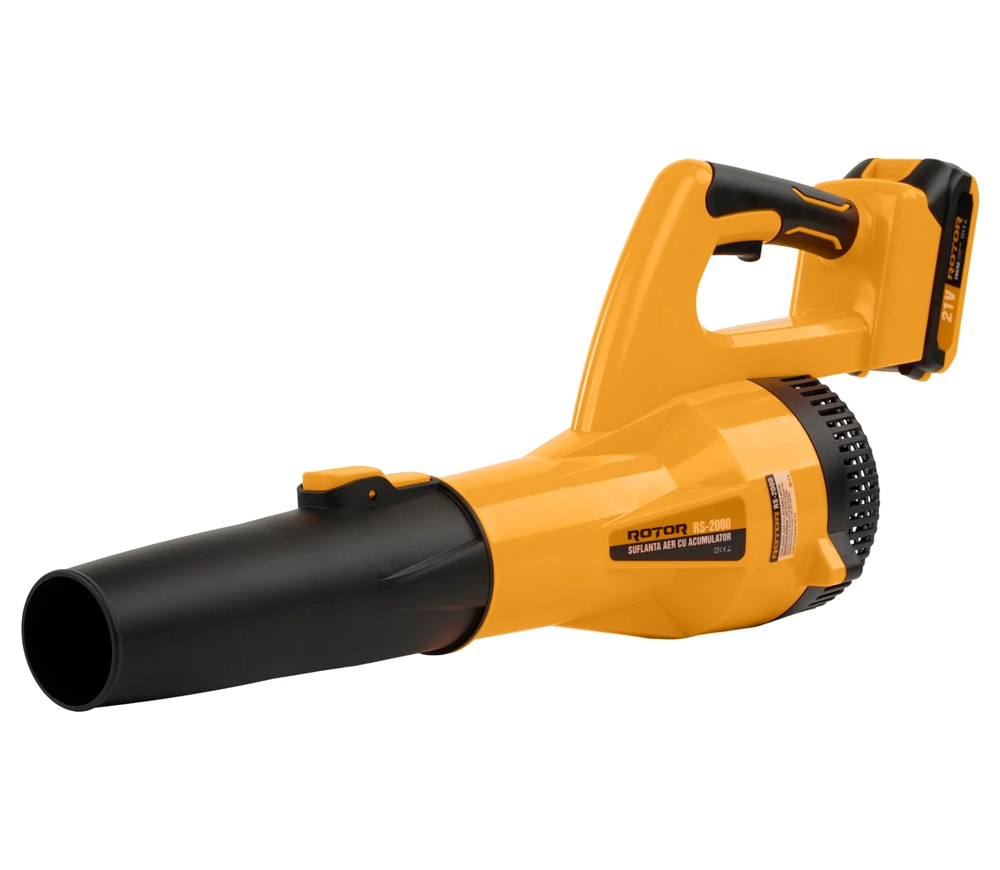 Suflantă cu acumulator ROTOR RS-2000, 21 V, 2 Ah, 315 W