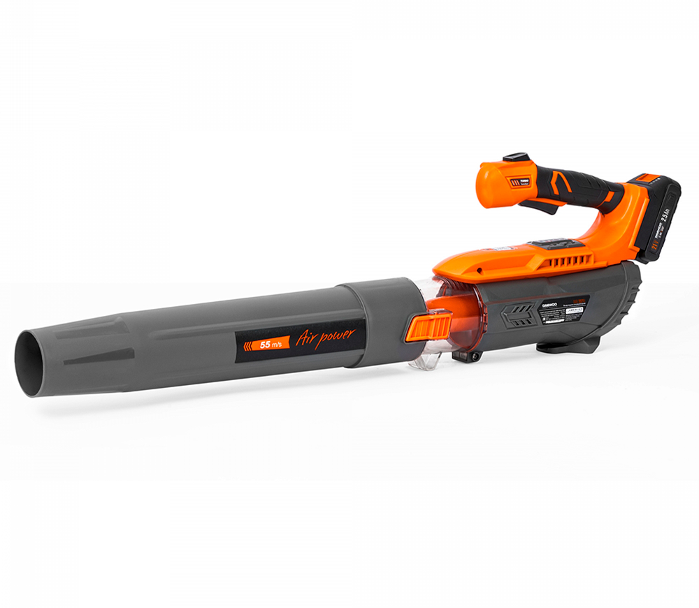Suflantă cu acumulator DAEWOO DABL 5521Li SET, 21 V, 2,5 Ah, 10.800 l/min