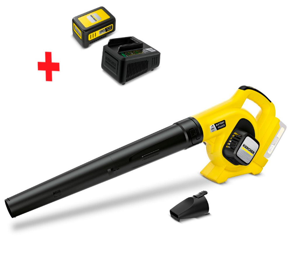 Suflantă cu acumulator Kärcher LBL 2 Battery + Kit, 18 V, 2,5 Ah