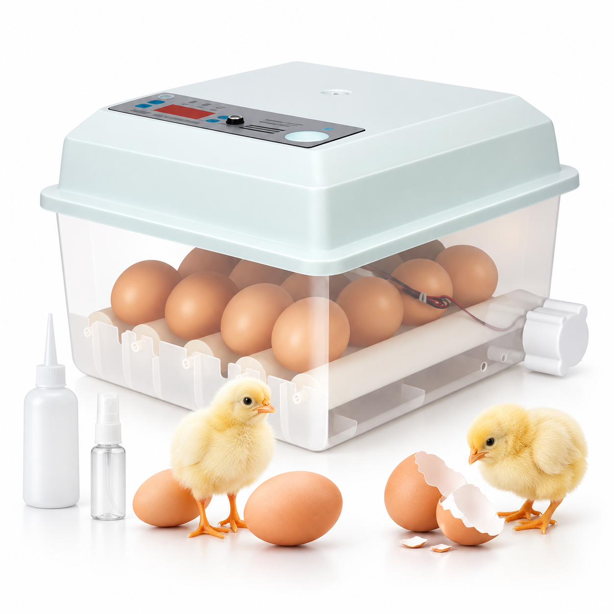Incubator automat pentru ouă Demetra DM-16, 16 ouă