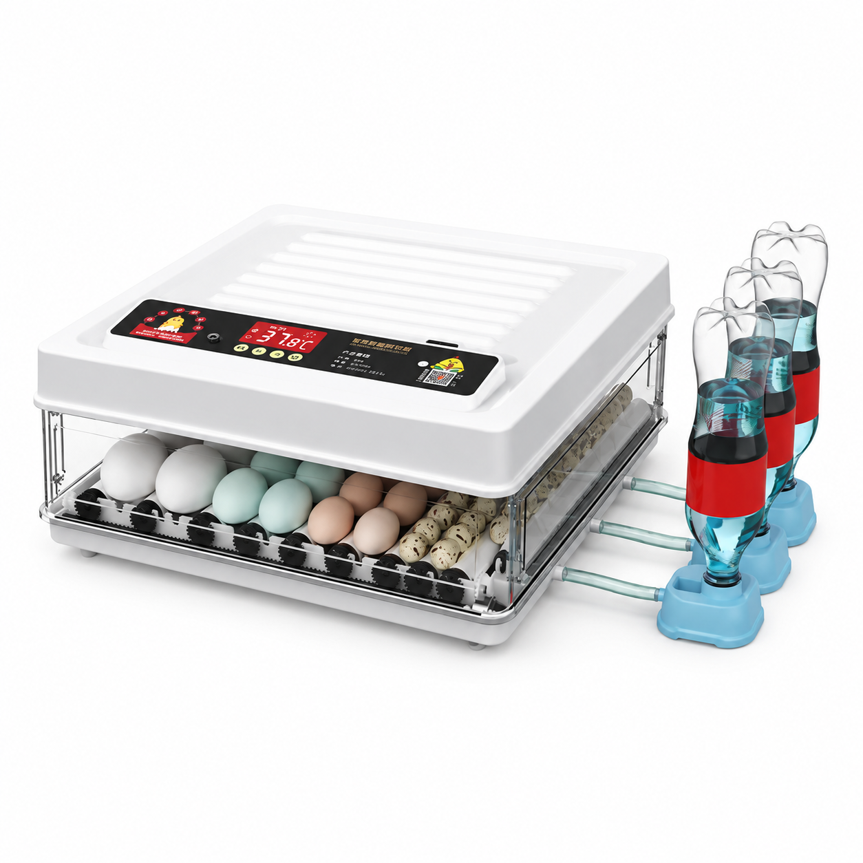 Incubator automat pentru ouă Demetra DM-130, 130 ouă