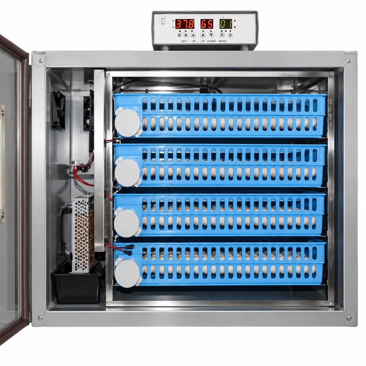 Incubator automat pentru ouă Demetra DM-256, 256 ouă
