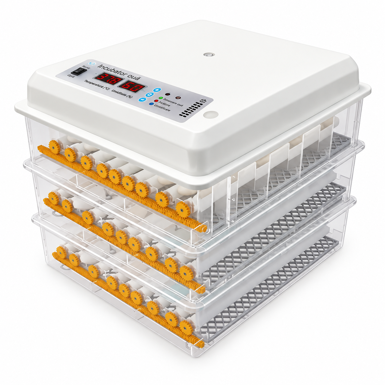 Incubator automat pentru ouă Demetra DM-176, 176 ouă