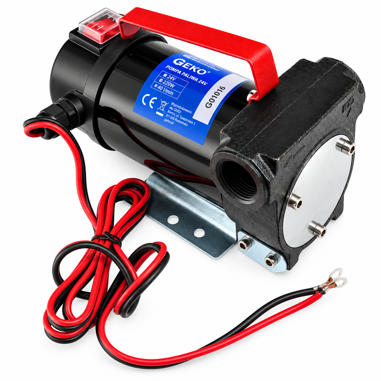 Pompă transfer combustibil GEKO G01016, 24V, 155W, 40 l/min