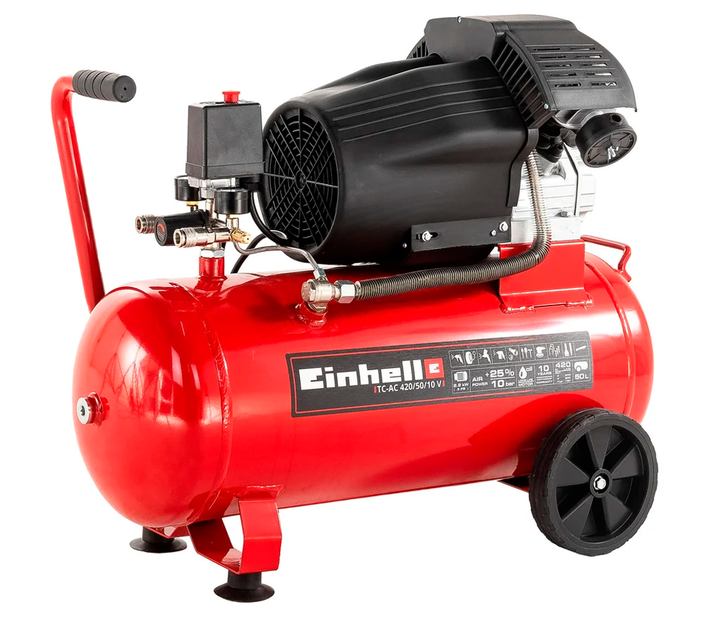 Compresor EINHELL TC-AC 420/50/10 V 420l/min 50L