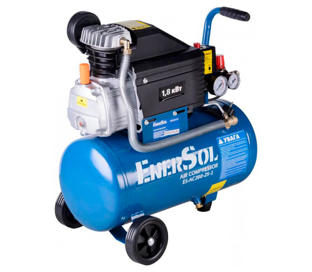 Compresor EnerSol ES-AC200-25-1 200l/min 25L