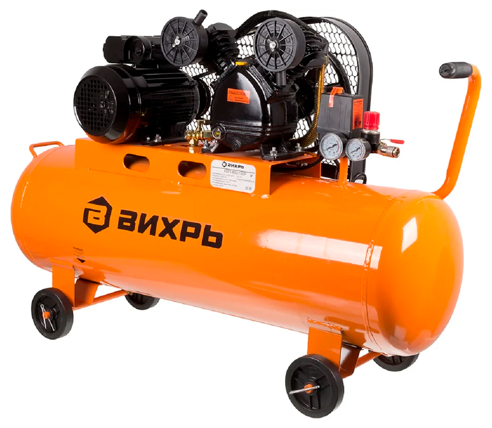 Compresor VIHRI KMП-400/100P 400l/min 100L