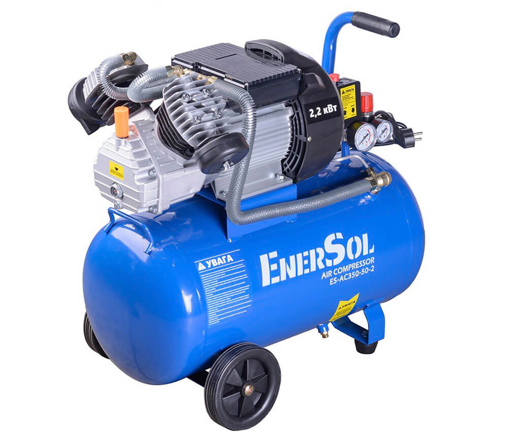 Compresor EnerSol ES-AC350-50-2 350l/min 50L