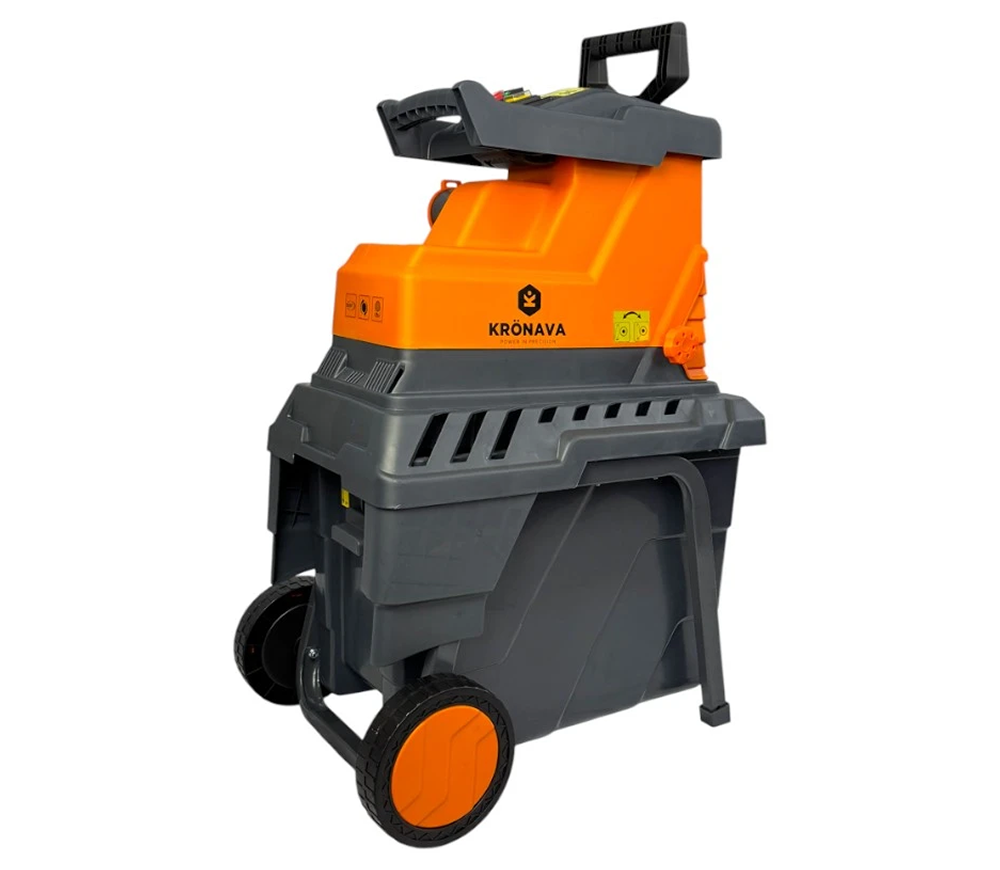 Tocător electric de crengi KRONAVA LSG2815, 2800 W, Ø45 mm, freză cu role, colector 55 L