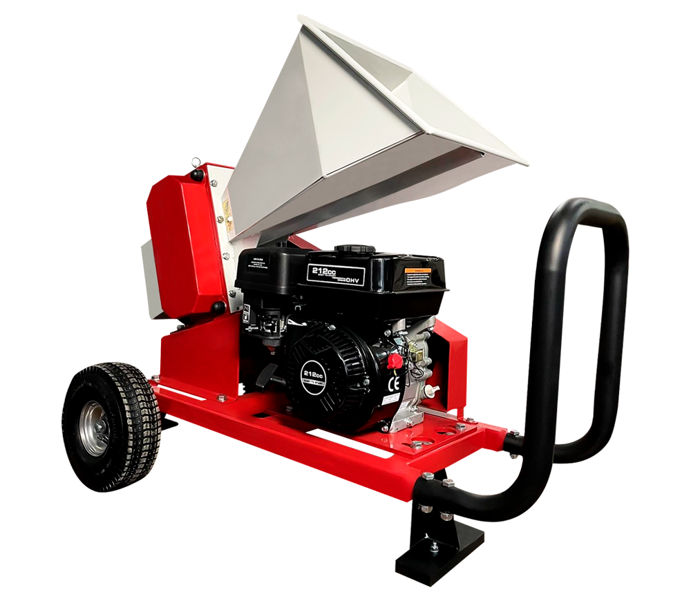 Tocător de crengi pe benzină Des Champs DE-60G, 7 CP, Ø60 mm, cuțite