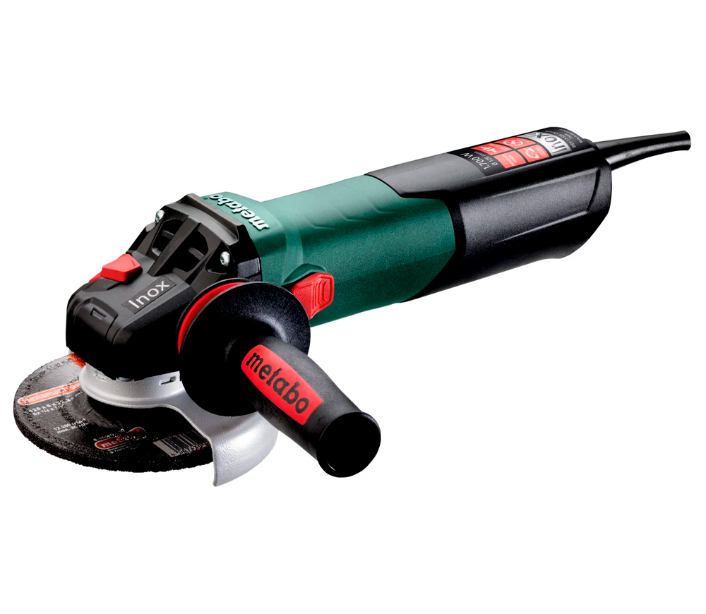 Polizor unghiular METABO WEV 17-125 Quick Inox, 1700 W, disc 125 mm