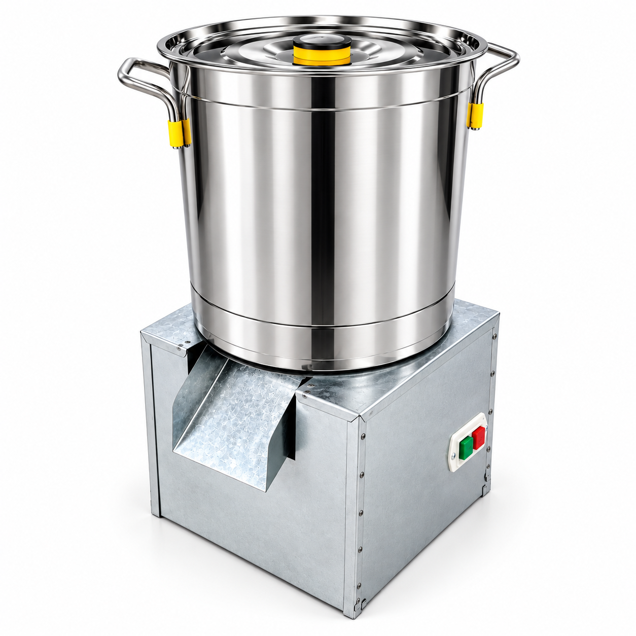 Zdrobitor electric de rădăcinoase Demetra DM-10, 300 W, 500 kg/oră, inox 201