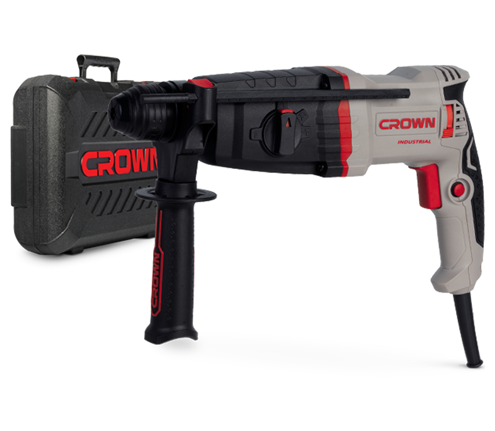 Ciocan rotopercutor CROWN CT18209 BMC, 800 W, SDS-Plus