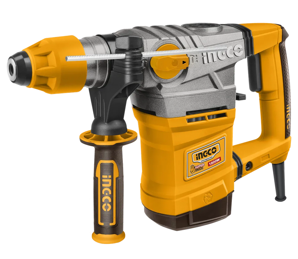 Ciocan rotopercutor INGCO RH18008, 1800 W, SDS-Plus