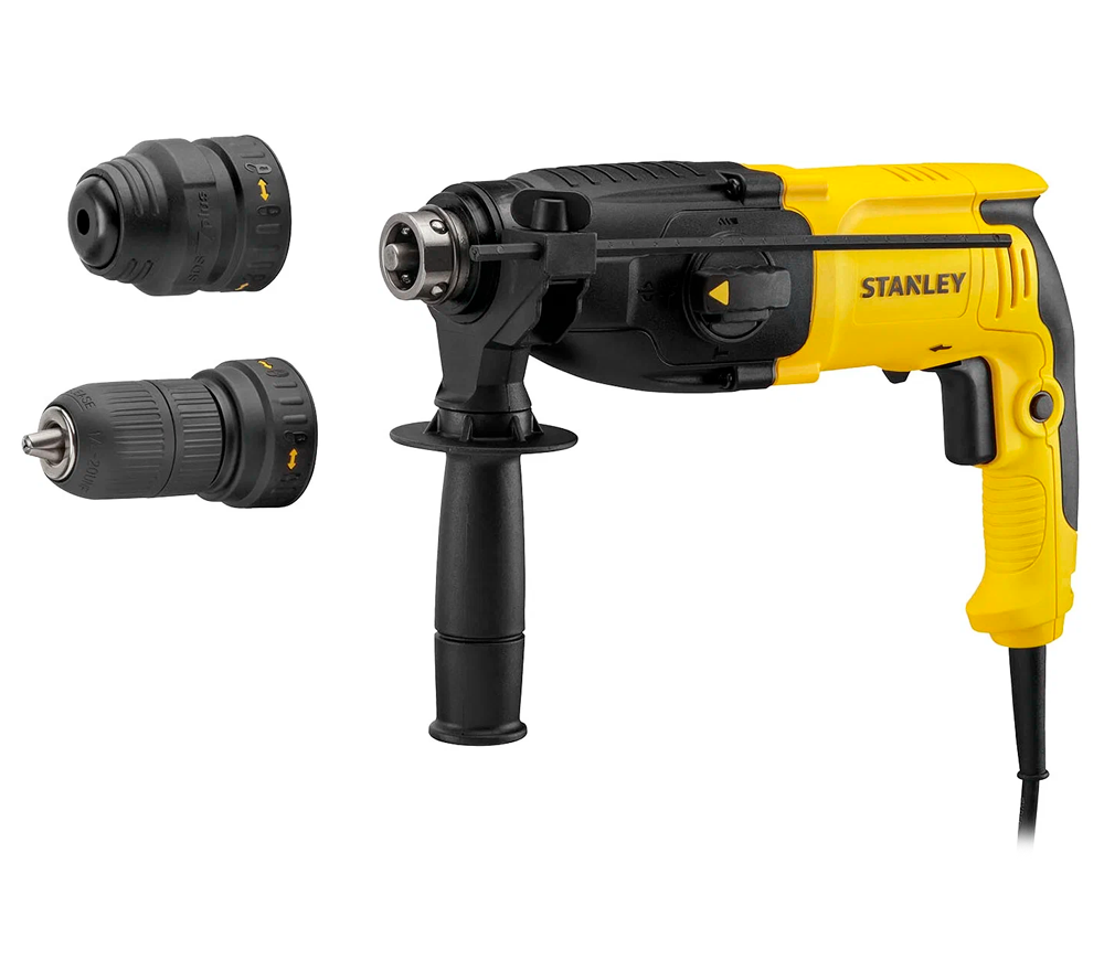 Ciocan rotopercutor STANLEY SHR264K, 800 W, SDS-Plus