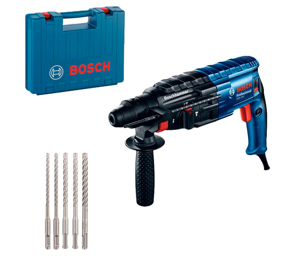 Ciocan rotopercutor BOSCH GBH 240, 790 W, SDS-Plus
