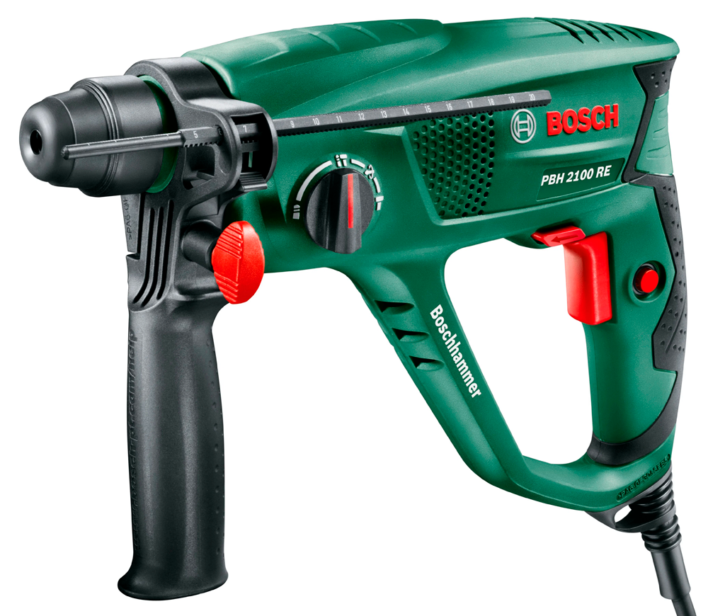 Ciocan rotopercutor BOSCH DIY PBH 2100 RE, 550 W, SDS-Plus