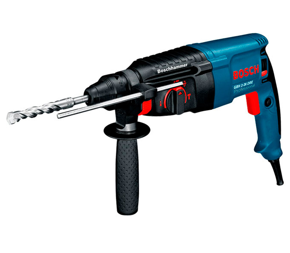 Ciocan rotopercutor BOSCH GBH 2-26 DRE, 800 W, SDS-Plus