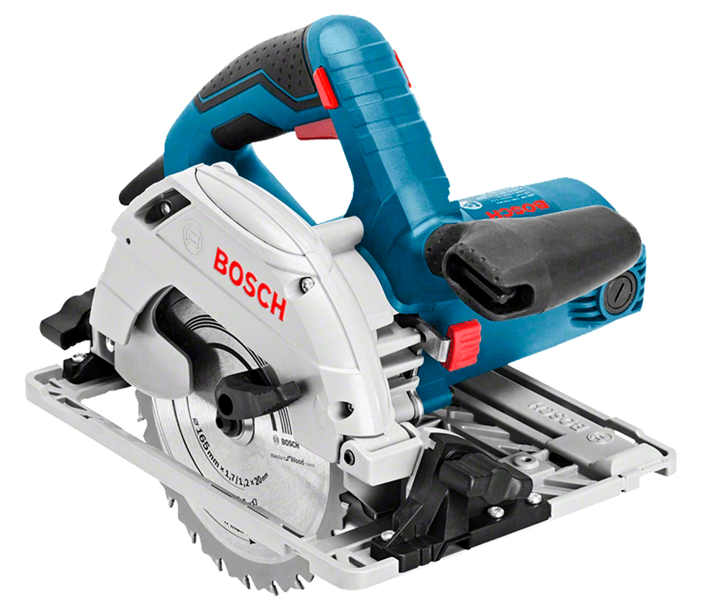 Fierăstrău circular BOSCH GKS 55+G, 1200 W, disc 165 mm