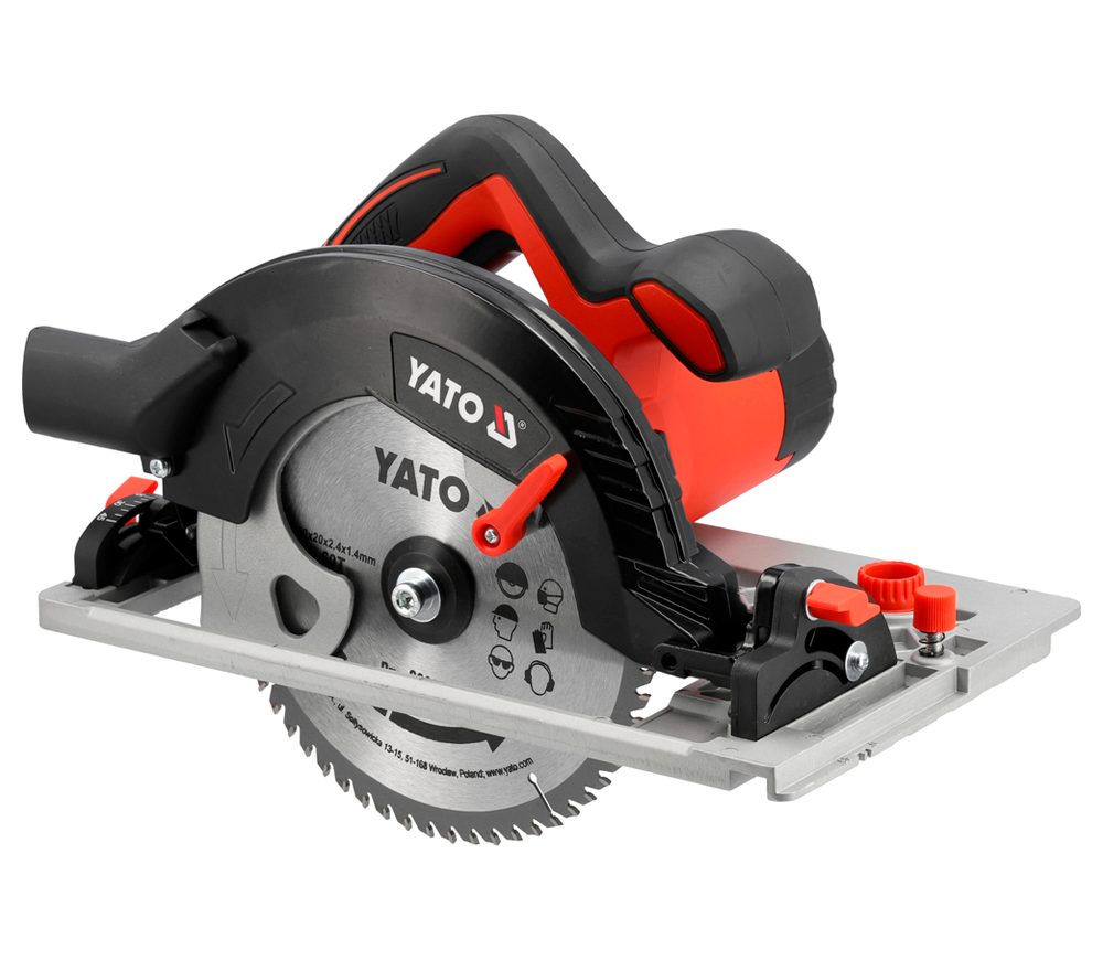 Fierăstrău circular YATO YT821533, 1600 W, disc 190 mm