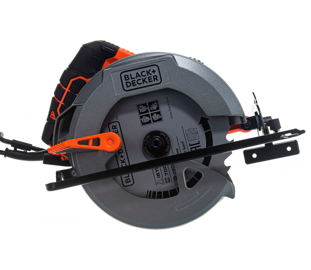 Fierăstrău circular BLACK&DECKER CS1550, 1500 W, disc 190 mm