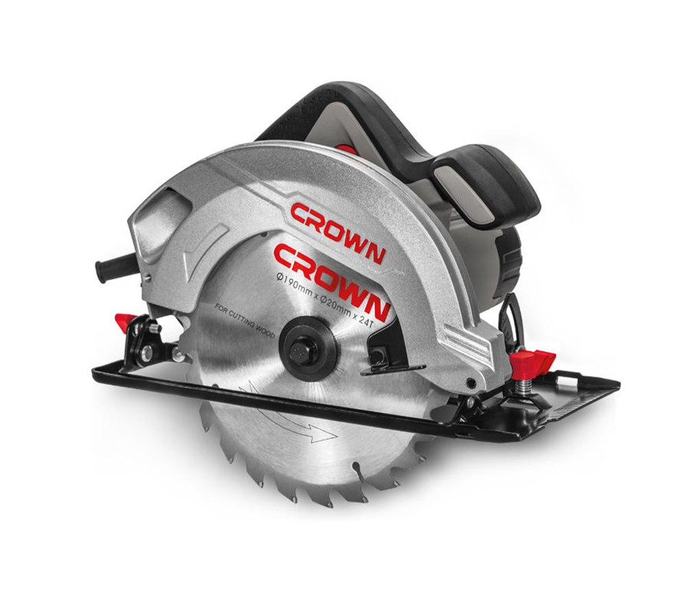 Fierăstrău circular CROWN CT 15188-190, 1500 W, disc 185 mm