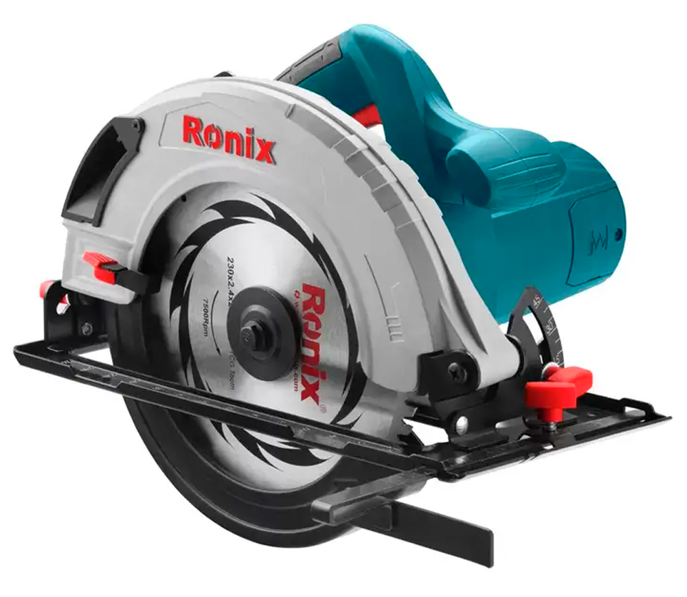 Fierăstrău circular RONIX 4323, 2800 W, disc 230 mm