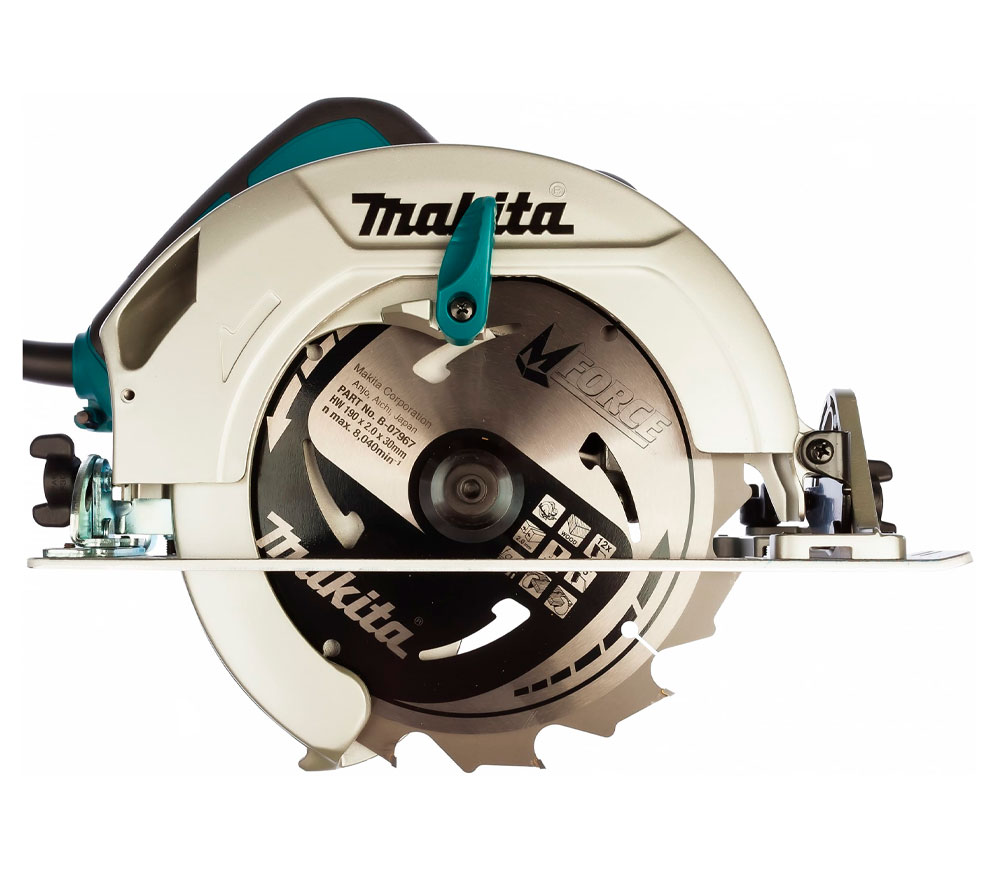 Fierăstrău circular MAKITA HS7601, 1200 W, disc 190 mm
