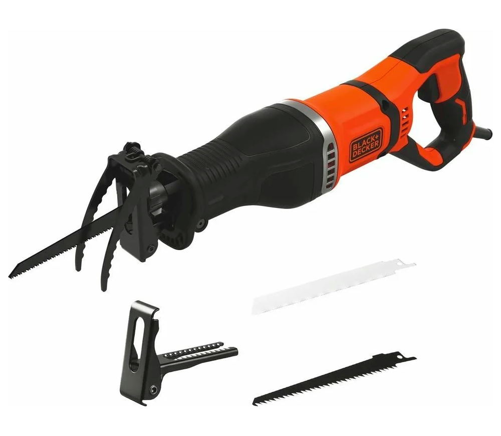 Fierăstrău sabie electric BLACK+DECKER BES301K, 750 W, cursă 20 mm