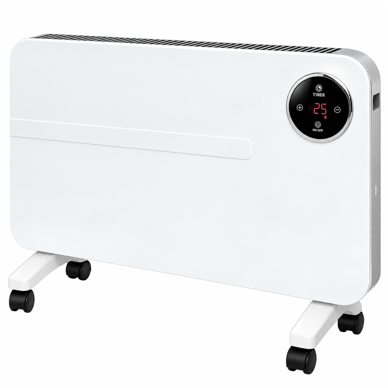 Convector electric KAMOTO CH2000N, 2000 W, 25 m², montare podea/perete