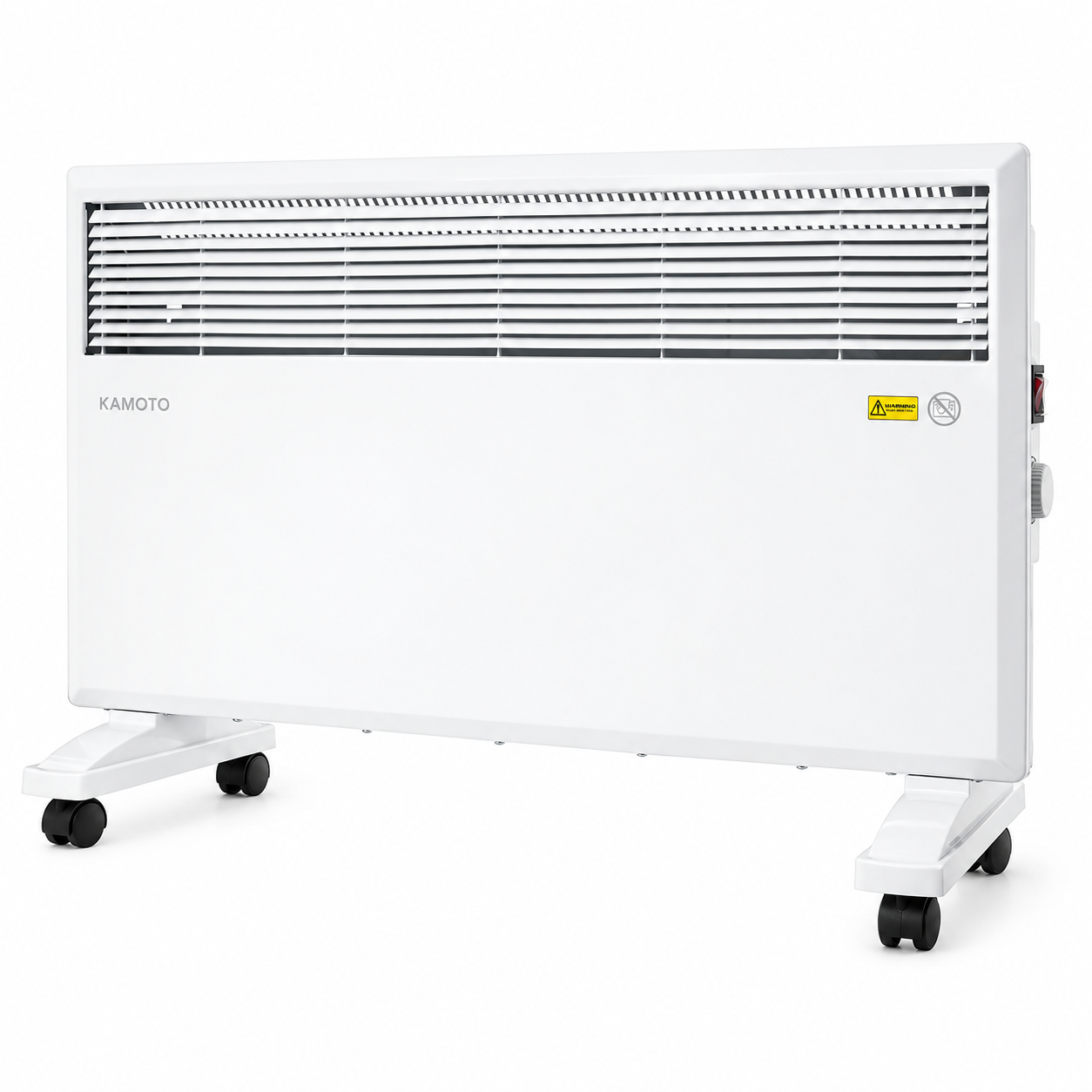 Convector electric KAMOTO CH2000, 2000 W, 25 m², montare podea/perete