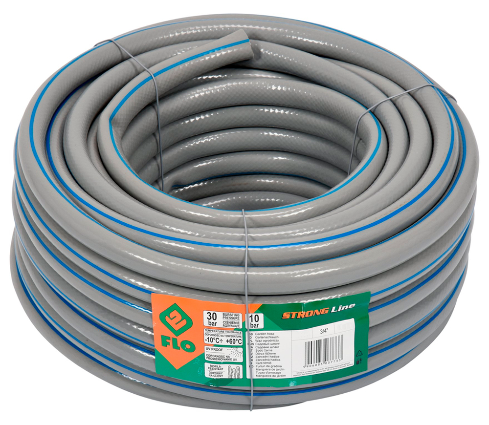 Furtun armat pentru grădină FLO Strong Line 89295, 50 m, 19 mm (3/4")