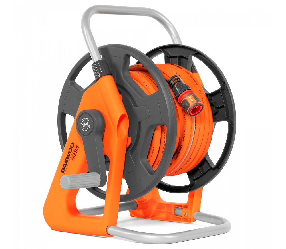 Tambur cu furtun DAEWOO DWR 1121, 20 m, 13 mm (1/2")